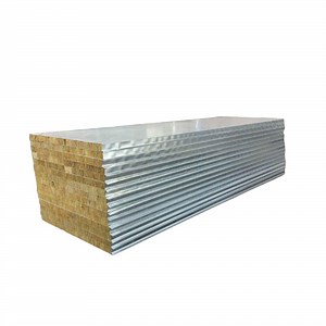 [Hot Item] Roofing Rock Wool Insulated Corrugated Color Steel Plate