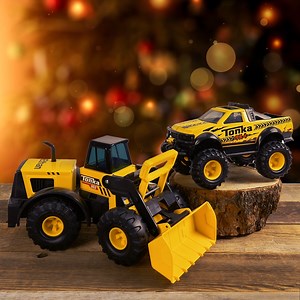 🎄✨ Get ready for hours of imaginative play and construction fun with these must-have rugged, reliable toys—and they’re personalized! 🎅🏼🚜 #tonkatrucks #christmaswishlist #onlineshopping 🎁 👉https://bit.ly/3Sl4UcM | Lillian Vernon