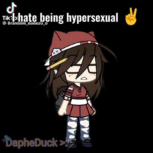 I hate being hypersexual #gacha #oc #animation #vent #yarchinbclubsong #hypersexual #tween 🧡