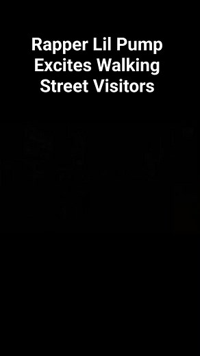 11K views · 103 reactions | Rapper Lil Pump Excites Walking Street Visitors #pattaya #Lilpump #Thailand | The Pattaya News | Facebook