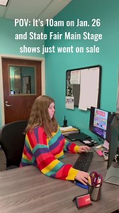 18K views · 43 reactions | The feeling of securing those State Fair Main Stage tickets is unlike any other. Get your tickets tomorrow at 10am! | Wisconsin State Fair | Facebook