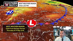 Meteorologist Elliot Wilson talks about some HOT weather and when we could cool down Full Forecast: okcfox.com/weather | KOKH FOX 25 News, Oklahoma | Facebook