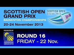 R16 - WS - Carolina Marin vs Chloe Magee - 2013 Scottish Open Grand Prix