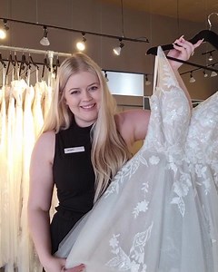 1.2K views · 13 reactions | Hi I’m Chloe I am from our Sunshine Coast showroom  today I am going to show you one of my favorite @madilanebridal designs Aubrey! She is available to order in sizes 2-28 Colours Ivory, White & Ivory/Mocha Price $2499 If you would like get to know Aubrey in more detail contact us today to book your appointment! sunshinecoast@luvbridal.com x | Luv Bridal Australia | Facebook