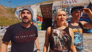 What did we see? Any guesses? Stay tuned for more updates! 🔥 @nika_comet @alexmegustov @elliottsamson 📹 by @oleg_zayanov #chasethecomet #hollywood #newvideo #newmusicvideo #teaser #filming #comingsoon | Chase the Comet