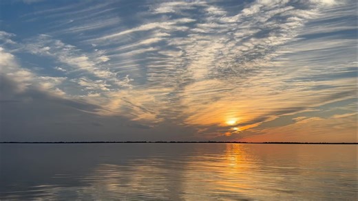 Beautiful Baffin Bay sunset, pre-front! @captainsallyblack | Capt Sally’s Baffin Bay Fishing and Hunting