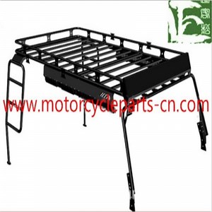[Hot Item] Wrangler Jk Unlimited (08~14) 2 4 Doors Iron Roof Rack Top Luggage Carrier