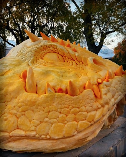 Beware... this pumpkin has some serious bite! 🐲🎃 | FOODbible