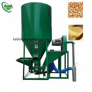 [Hot Item] Commercial Animal Feed Grinder Mixer Vertical Animal Feed Grinder and Mixer Machine