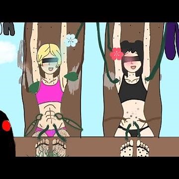 Me and my sister Julie in the tickle forest 🌳🤣☘️🌿 (Animation)