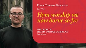 Merry Christmas! 🎄 🌟 From the Choir of Trinity College Cambridge 'Hym worship we now borne so fre' is a contemporary carol by Welsh-Irish composer and The King's Singers bass Piers Connor Kennedy (b.1991), commissioned by Wells Cathedral in 2024 The macaronic text is by the 15th century Canterbury friar James Ryman (with extra festive 'fa-la-las' inserted by the composer). This performance was given at the Advent Carol Service held on 30 November 2025 in Trinity College Chapel, Cambridge | Tri