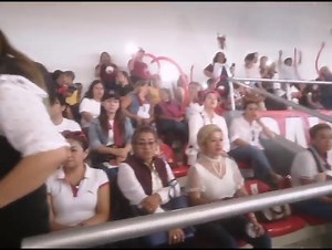 1K views · 48 reactions | Así se vivió la Visita de Claudia Sheinbaum en el Velódromo en Xalapa, Veracruz con un lleno total  Notiwhats | AX Noticias | Facebook