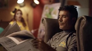 Simon Cowell becomes 'grey Wiggle' for Uber Eats ad campaign