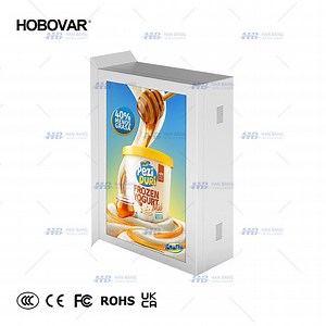 [Hot Item] Outdoor Commercial Street Brightness 3000 Nits Smart Light Pole Screen Digital Signage