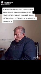 Sub gerente de seguridad ciudadana de la municipalidad provincial de Hualgayoc, Demetrio CiezaTarrillo, informa de operativos de fin de semana donde se encontró libando licor a algunas autoridades de municipios de la provincia. | Radio Disco Plus -¡señal de Poder. | Facebook