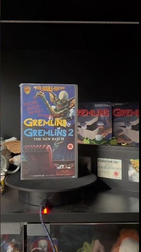 Gremlins & Gremlins 2 double feature VHS 📼