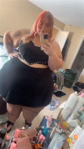 Messy Room, Don’t Care 😌 I Look So Cute! | SSBBW BBW Confidence #Shorts #bodypositive #ssbbw