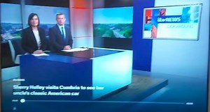 5.3K views · 185 reactions | What a great finish to our tour, with Sherry Holley giving a fab Interview for ITV.. #buddyholly #lincolncontinental #50scars #rocknrollmusic ITV News #thebaldyhollyband | The Baldy Holly Band | Facebook