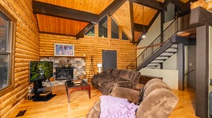 Presented by Crystal Hoggard eXp Enterprise Agents Phone: (909) 957-4304 Welcome to Timber Lodge! This is an Incredible Opportunity to own your own Log Home with stunning views! Cedarpines Park mountain retreat is suitable for full-time living, a vacation home, short-term or even long-term rentals. Located just north of Crestline and Lake Gregory, this home is near shops, restaurants, and natural attractions. Cedarpines Park is less than 25 miles from over 6 Lakes and multiple Ski Resorts, Bikin