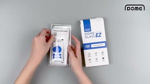 Whitestone DOME EZ [Easy installation] tempered glass screen protector for Galaxy S23 with Easy installation tool [3pack]