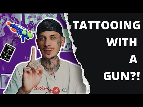 How To Tattoo Yourself At Home With A Gun?!?