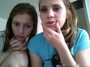 Playful girls flash their tits and pussy on cam and masturbate
