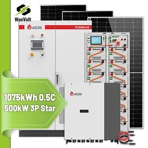 [Hot Item] Wonvolt 500kw 1mwh Ess - Container Battery Storage Solution