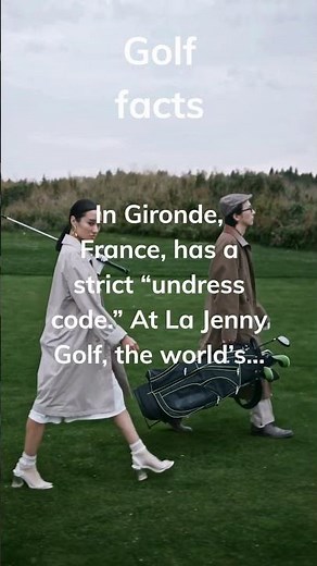 "Swing Free: Unveiling the World's Only Naturist Golf Course in Gironde, France! 🏌️‍♂️🍑"