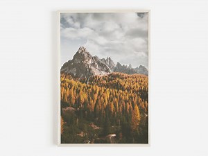 Rustikale Colorado Landschaft, Herbst Wald Dekor, Kunst im Hüttenstil, Buntes Wald Poster, Colorado Bergspitze, Rustikale Natur Dekoration - Etsy.de