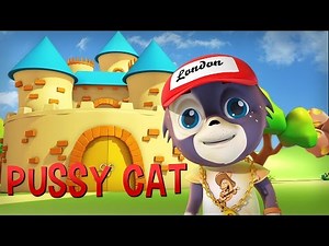 Pussy Cat Pussy Cat Where Have You Been | Nursery Rhymes For Kids