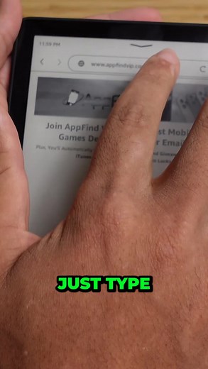 Unleashing the Hidden Web Browser on the Amazon Kindle! | AppFind | Facebook