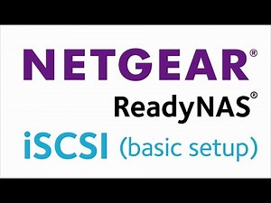 ReadyNAS iSCSI basics I