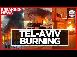 IRAN ATTACKS ISRAEL LIVE | Massive Missile Barrage Hits 15 Cities; Tel Aviv & Haifa Under Fire
