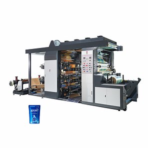 [Hot Item] Stack Type Six Colors High Speed Flexographic Printing Press