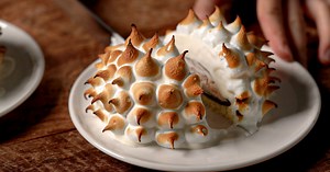 ¡Postre helado al fuego! Alaska perfecta