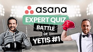 Battle of the Yetis - 2 Asana experts fighting in a hardcore quiz