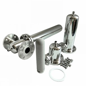 [Hot Item] Flange Type SS304 SS316 Compressed Gas Air Cleaner Stainless Steel Steam Filter