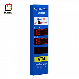 [Hot Item] LED Pylon Sign Pylon Sign Design Gas Station Equipment