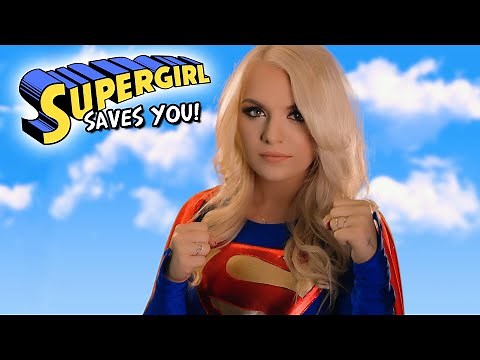 ASMR Supergirl Saves You Roleplay | Personal Attention, Medical Triggers