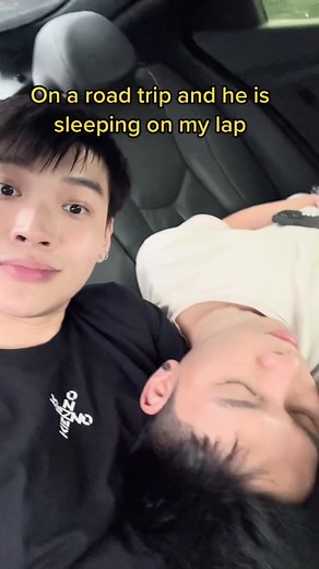 Gay Couple Sleep Moments: Sweet Lap Sleeping