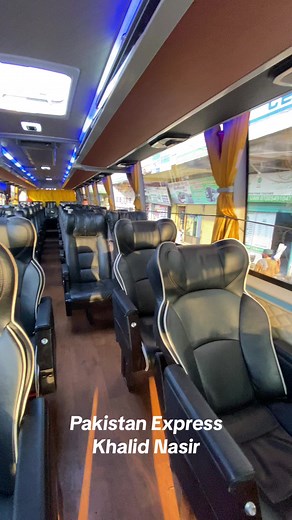 Busniess Class Bus review ! Pakistan Express Khalid Nasir ! Like & Follow #viral #bus | Taj Travel