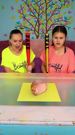 Fake or Real_ 🥩🍞🍌 P1 #reels | Back For You One Direction