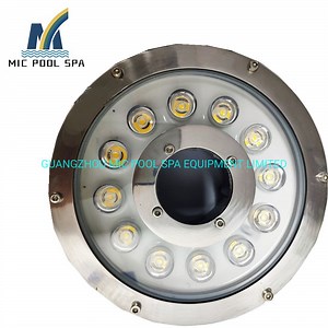 [Hot Item] Floating RGB Colorful Sea Water Swimming Pool Grade 304ss Stainless Steel LED Fountain Lights