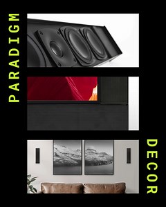Our Decor series is all about giving you the customization you crave for a sleek and unique look. www.Paradigm.com #ParadigmSpeakers #Paradigm #ParadigmAudio #ArtEmbracingScience #audiophile #speakers #music #hifi | Paradigm Speakers