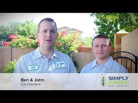 Simply Green Pest Control Exterminator Company in Chandler Arizona