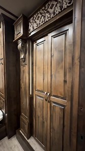 WELCOME HOME to Ms. McAllister! This high-class design features both a fold-down sofa and reclining loveseat, gorgeous stacked stone backsplashes, composite sinks, Onyx shower with skylight and an exquisite embossed accent leather. 👌 Cowboy Trailer Sales & Service - Crockett, TX | Signature Quarters, Custom Living Quarters