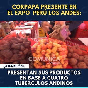 #LOCAL // 🔵CORPAPA prsenta sus productos nutritivos en a base a cuatro tuebérculos andinos como mermeladas y bebidas nutritivas que vienen conquistando el mercado local, nacional e internacional. | Comunica
