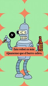 ¿Sabías que Bender de Futurama tiene raíces tijuanenses? 🤖 #NORO #Futurama #Bender #Datos #Tijuana | Noro
