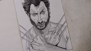 Wolverine Hugh Jackman Portrait | Pencil Hatching Drawing | Nitin Epic Tool Used :- Drawing sheet, Graphite Pencils (2B,HB), Charcoal Pencil, Blending stumps, Ear buds, Tissue paper, Pencil & Knead eraser. Need your support by sharing my art work. Feel free to write opinion. I will learn from your suggestions. Please Like, Share, Comment... Thank you... #NitinEpic #Drawing #pencilhatchingdrawing #pencilshadingdrawing | Nitin Epic