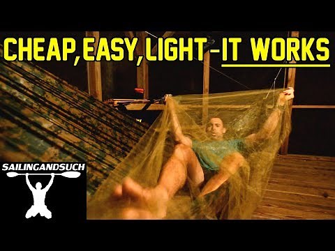 Hammock Bug Net - Cheap DIY Setup - #1 Easiest Method